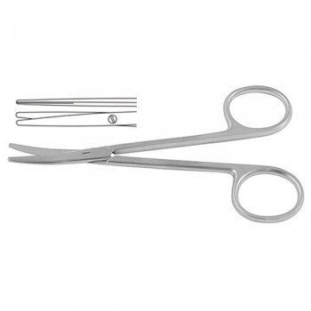 Metzenbaum Dissecting Scissor Straight - Blunt/Blunt Stainless Steel, 14.5 cm - 5 3/4"